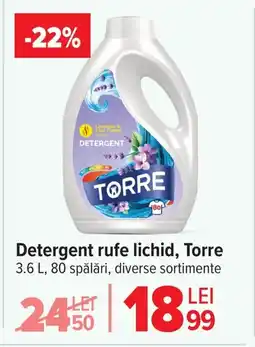 Carrefour Detergent rufe lichid, Torre Ofertă
