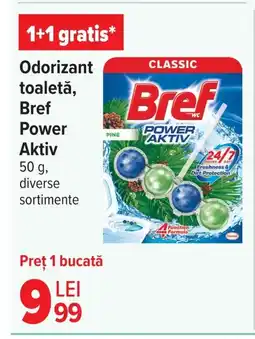 Carrefour Odorizant toaletă, Bref Power Aktiv Ofertă