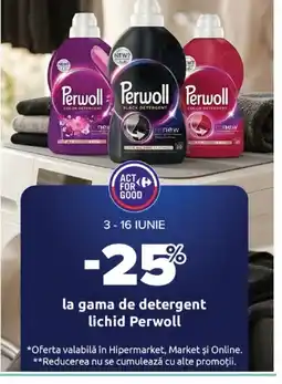 Carrefour La gama de detergent lichid Perwoll Ofertă