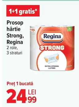 Carrefour Prosop hârtie Strong, Regina Ofertă