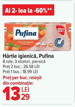Carrefour Hârtie igienică, Pufina Ofertă