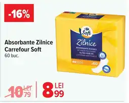 Carrefour Absorbante Zilnice Carrefour Soft Ofertă