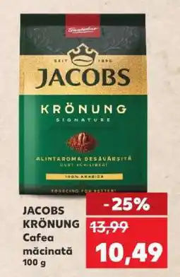 Kaufland JACOBS KRÖNUNG Cafea măcinată 100 g Ofertă
