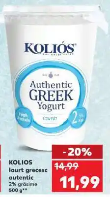 Kaufland KOLIOS Iaurt grecesc autentic Ofertă