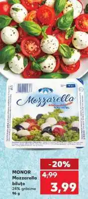 Kaufland MONOR Mozzarella biluțe Ofertă
