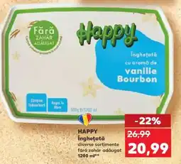 Kaufland HAPPY Înghețată Ofertă