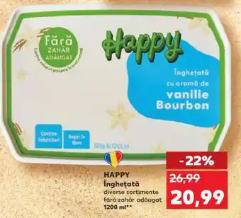 HAPPY Înghețată