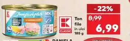 Kaufland Ton file în ulei Ofertă