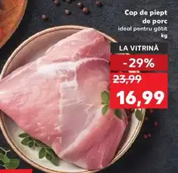Kaufland Cap de piept de porc Ofertă