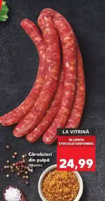 Kaufland Cârnațiori din pulpă de porc Ofertă