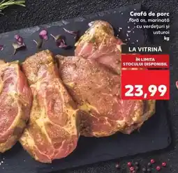 Kaufland Ceafă de porc Ofertă