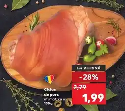 Kaufland Ciolan de porc afumat, cu os Ofertă