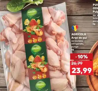 Kaufland AGRICOLA Aripi de pui Ofertă