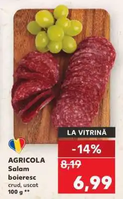 Kaufland AGRICOLA Salam boieresc Ofertă