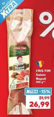 Kaufland CRIS TIM Salam Napoli Ofertă