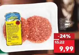 Kaufland ALDIS Hamburger de porc Ofertă
