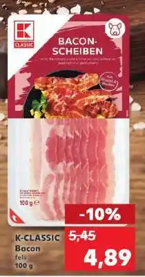 Kaufland K-CLASSIC Bacon Ofertă