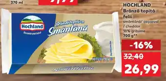 Kaufland HOCHLAND Brânză topită felii Ofertă