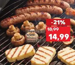 Kaufland Ciuperci grill brune Ofertă