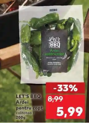 LET'S BBQ Ardei pentru copt
