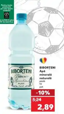 Kaufland BIBORȚENI Apă minerală naturală Ofertă