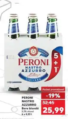 Kaufland PERONI NASTRO AZZURRO Ofertă
