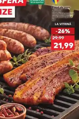Kaufland Piept de porc Texas Ofertă