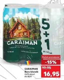 Kaufland CARAIMAN Bere blondă Ofertă