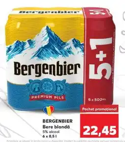 Kaufland BERGENBIER Ofertă