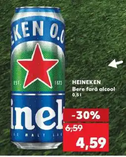 Kaufland HEINEKEN Bere fără alcool 0,5l Ofertă