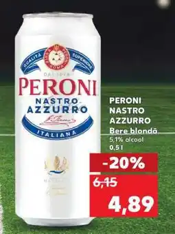 Kaufland PERONI NASTRO AZZURRO Ofertă