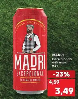 Kaufland MADRI Bere blondă Ofertă