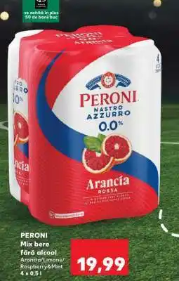 Kaufland PERONI Mix bere fără alcool Ofertă