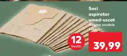 Kaufland Saci aspirator umed-uscat Ofertă