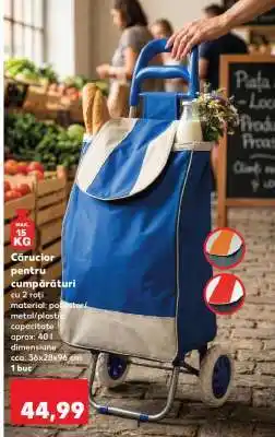 Kaufland Cărucior pentru cumpărături Ofertă