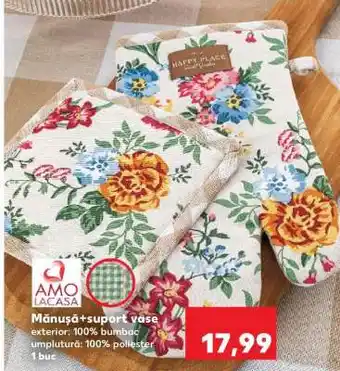 Mănușă + suport vase