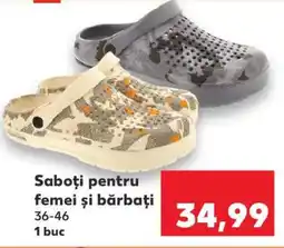 Kaufland Saboți pentru femei și bărbați Ofertă