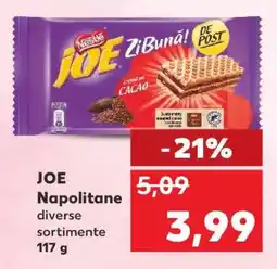 Kaufland JOE Napolitane Ofertă
