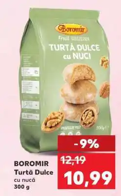 Kaufland BOROMIR Turtă Dulce cu nucă Ofertă