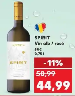 Kaufland SPIRIT Vin alb / rosé sec Ofertă