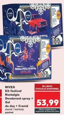 Kaufland NIVEA Kit festival Nostalgia Ofertă
