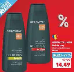 Kaufland GEROVITAL MEN Gel de duș Ofertă