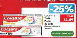 Kaufland COLGATE TOTAL Pastă de dinți Ofertă