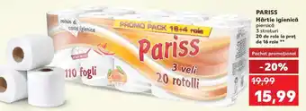 Kaufland PARISS Hârtie igienică Ofertă