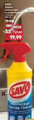 Kaufland SAVO Soluție antimucegai cu pulverizator universal 500 ml Ofertă