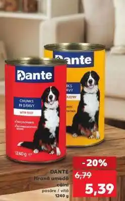 Kaufland DANTE Hrană umedă câini Ofertă