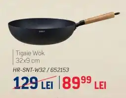 Selgros Tigaie Wok 32x9 cm Ofertă