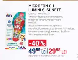 Selgros MICROFON CU LUMINI ȘI SUNETE Ofertă