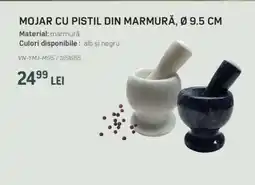 Selgros MOJAR CU PISTIL DIN MARMURĂ, Ø 9.5 CM Ofertă