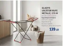 Selgros GLADYS USCĂTOR RUFE METALIC, 17.5 M Ofertă